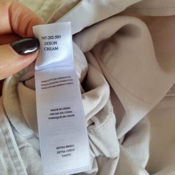 Rails Dixon utility jumpsuit in cream sz Xs - Picture 9 of 10